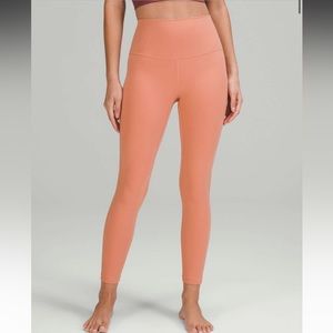 Lululemon Align High-Rise Leggings 25" (Pink Savannah)